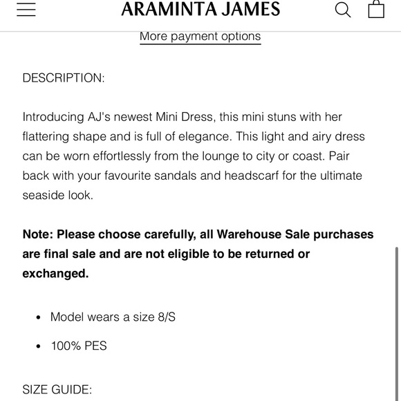 Araminta James Capri Mini Dress - Picture 8 of 12